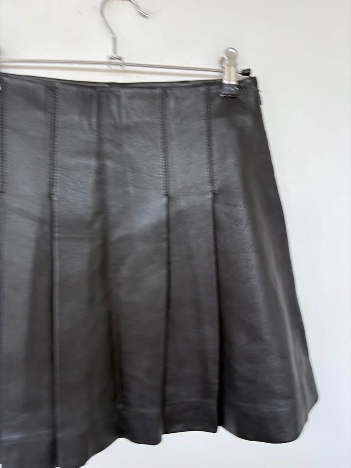 Viktoria and Woods Leather Skirt - size 1