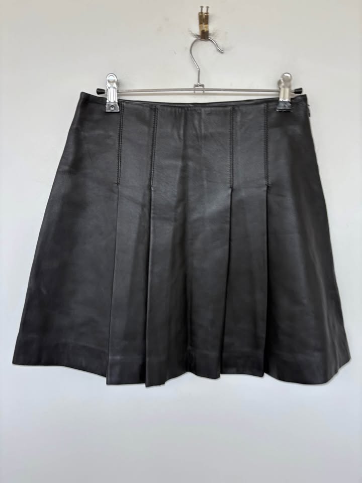 Viktoria and Woods Leather Skirt - size 1