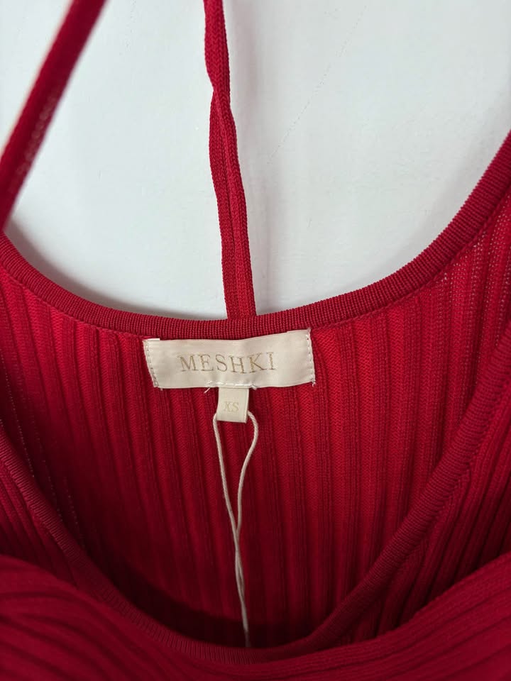 MESHKI Red Dress - size xs