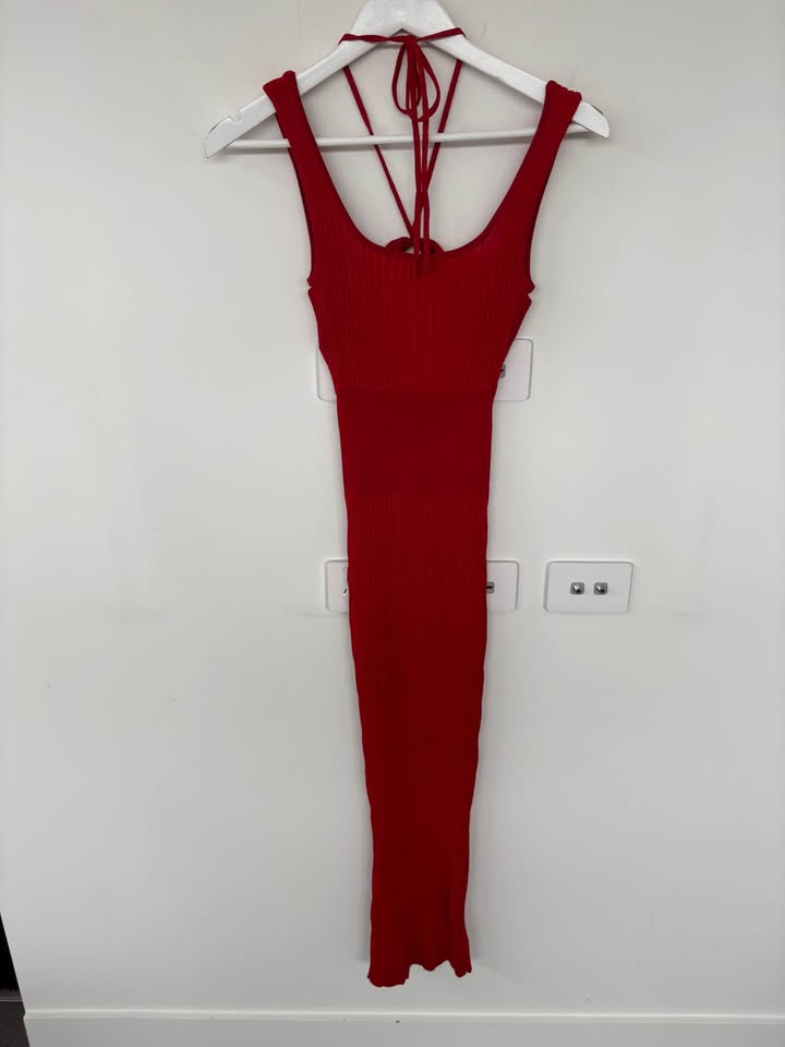 MESHKI Red Dress - size xs