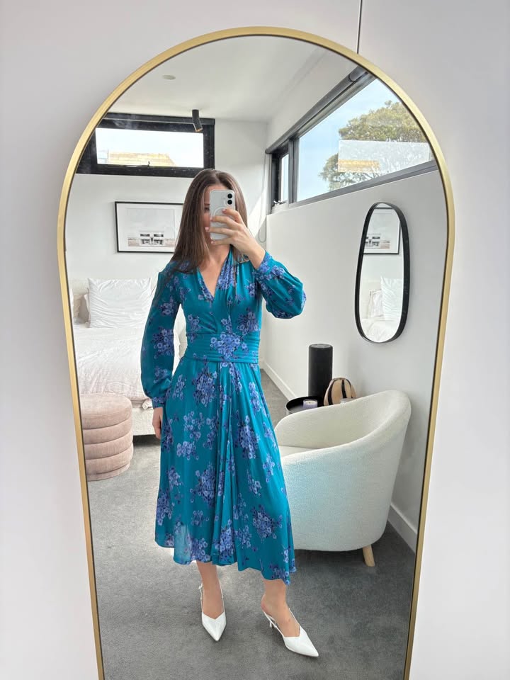 Scanlan Theodore Silk Dress - size 6