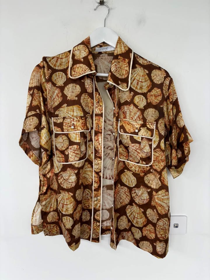 Odet Silk Shirt - size small