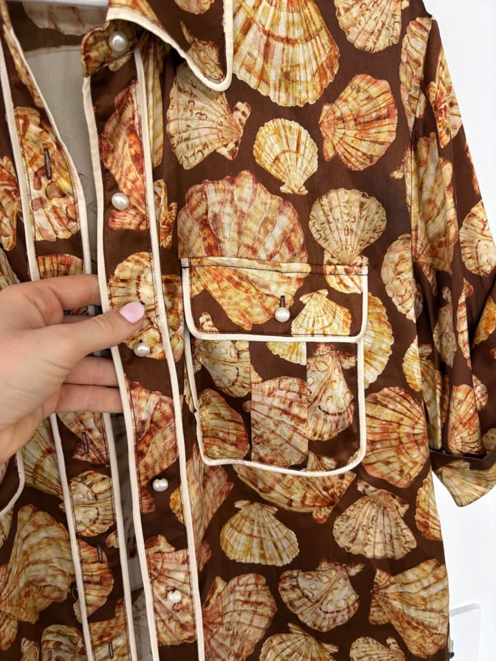 Odet Silk Shirt - size small