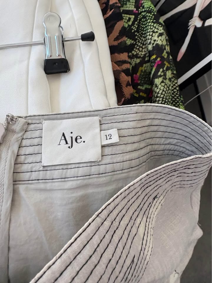 Aje Mini Skirt - size 12