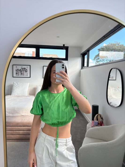 Bec + Bridge Silk Top - size 8