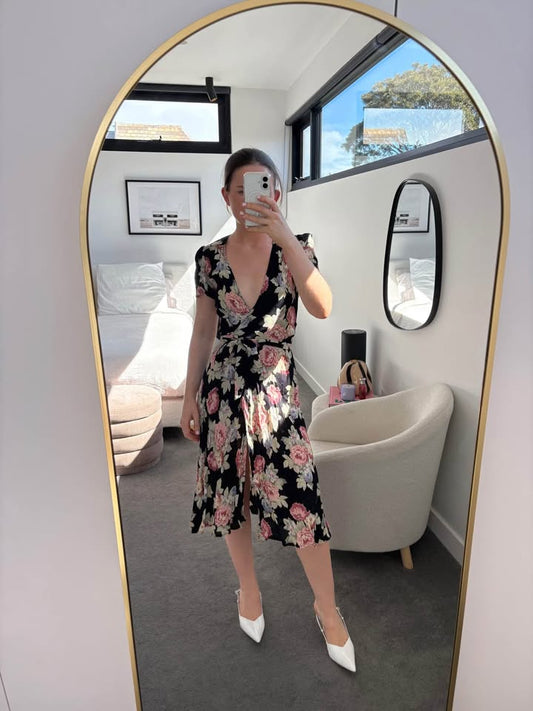 Reformation Wrap Dress - size small