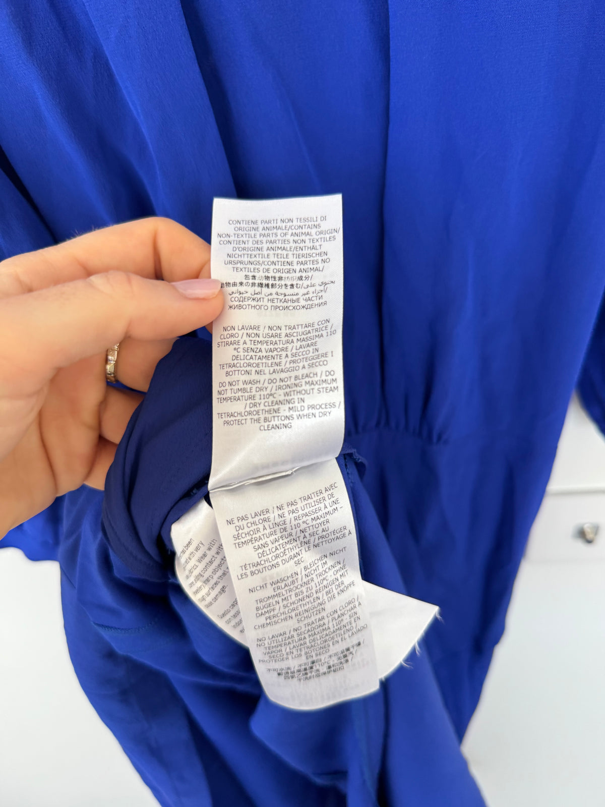 Stella McCartney Blue Dress - Size 48 (14-16)