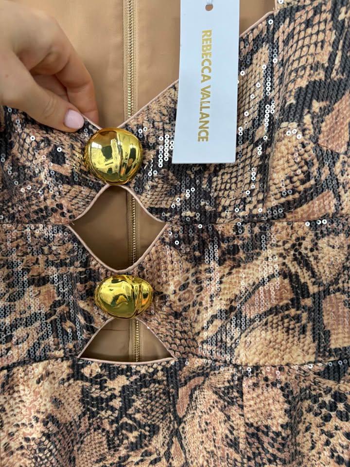 Rebecca VALLANCE Mini Dress - size 12