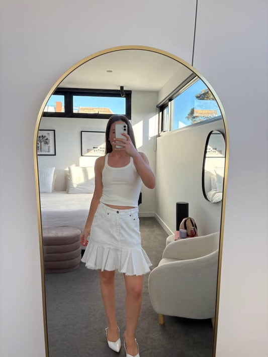 ZIMMERMANN Denim Mini Skirt - size 1
