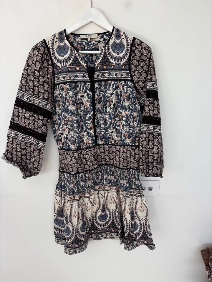 Sea New York Mini Dress - size 4 (8 aus)