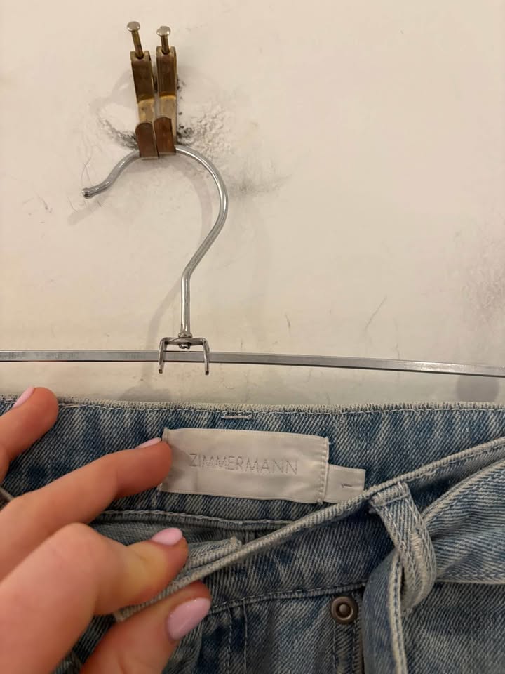 ZIMMERMANN Denim Skirt - size 1