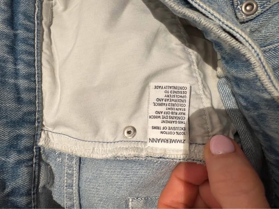 ZIMMERMANN Denim Skirt - size 1
