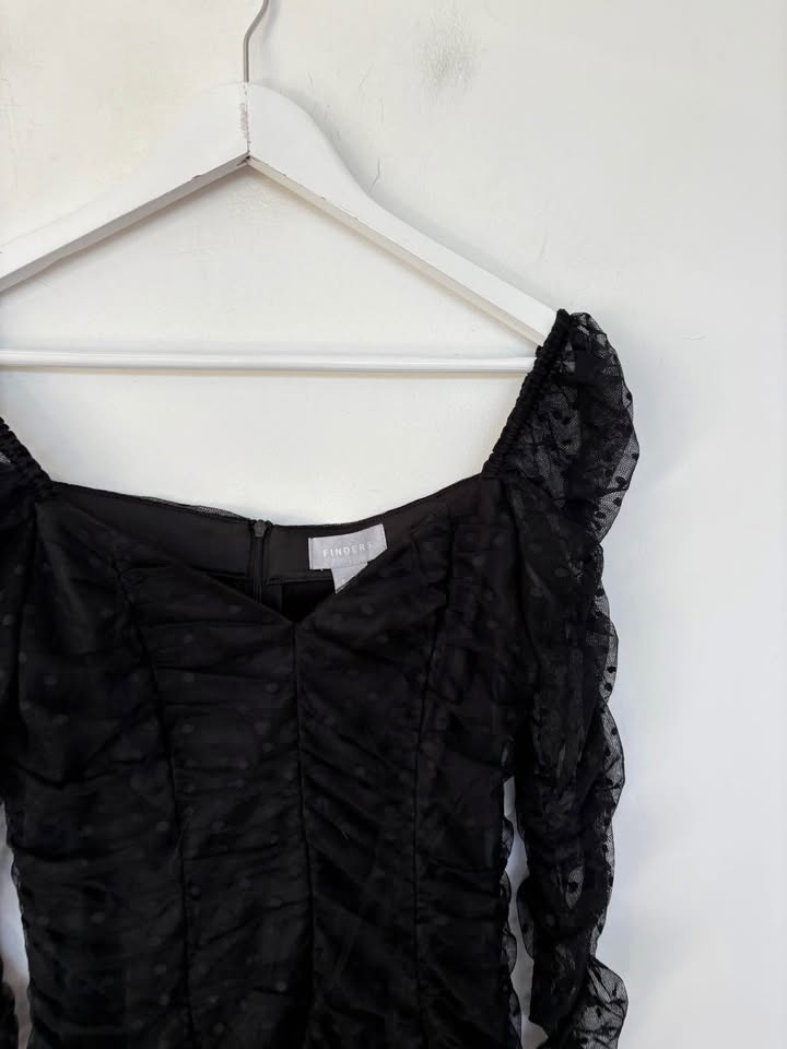 Finders Lace Mini Dress - size small