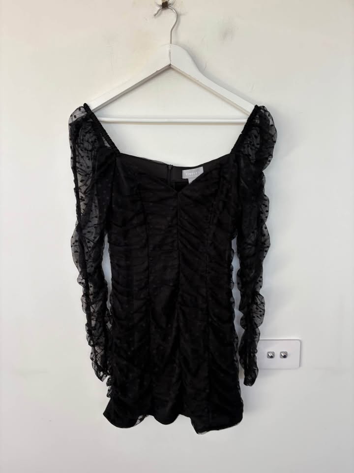Finders Lace Mini Dress - size small