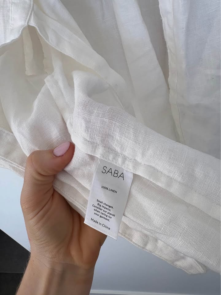 Saba Linen Set - size small