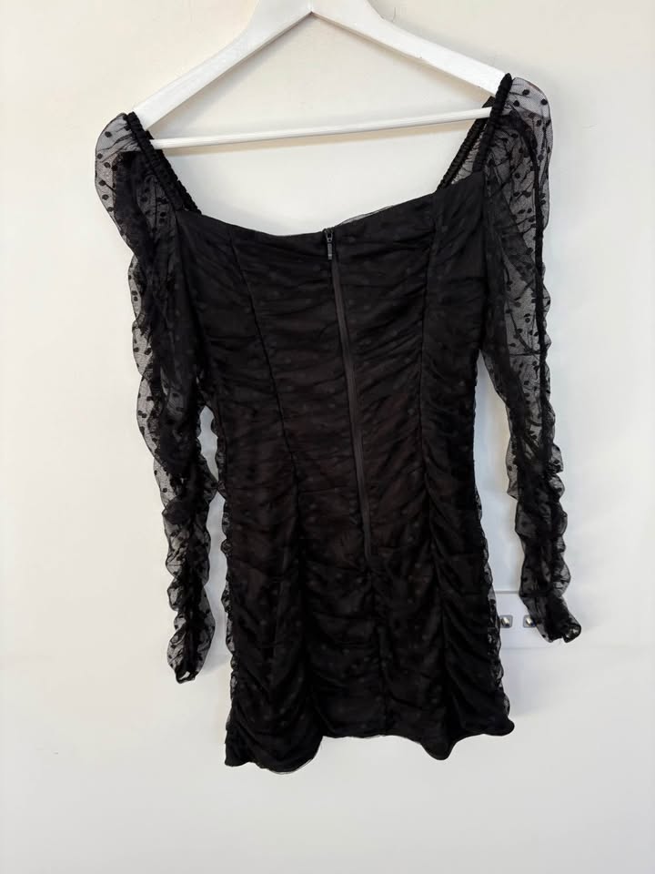 Finders Lace Mini Dress - size small