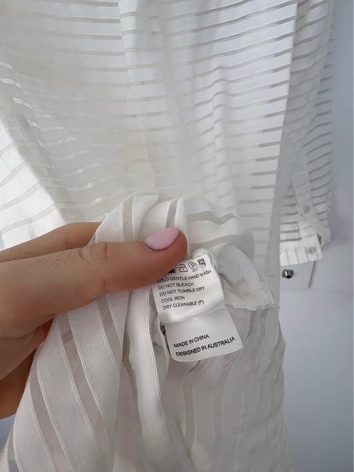 Zimmermann White Dress - size 1