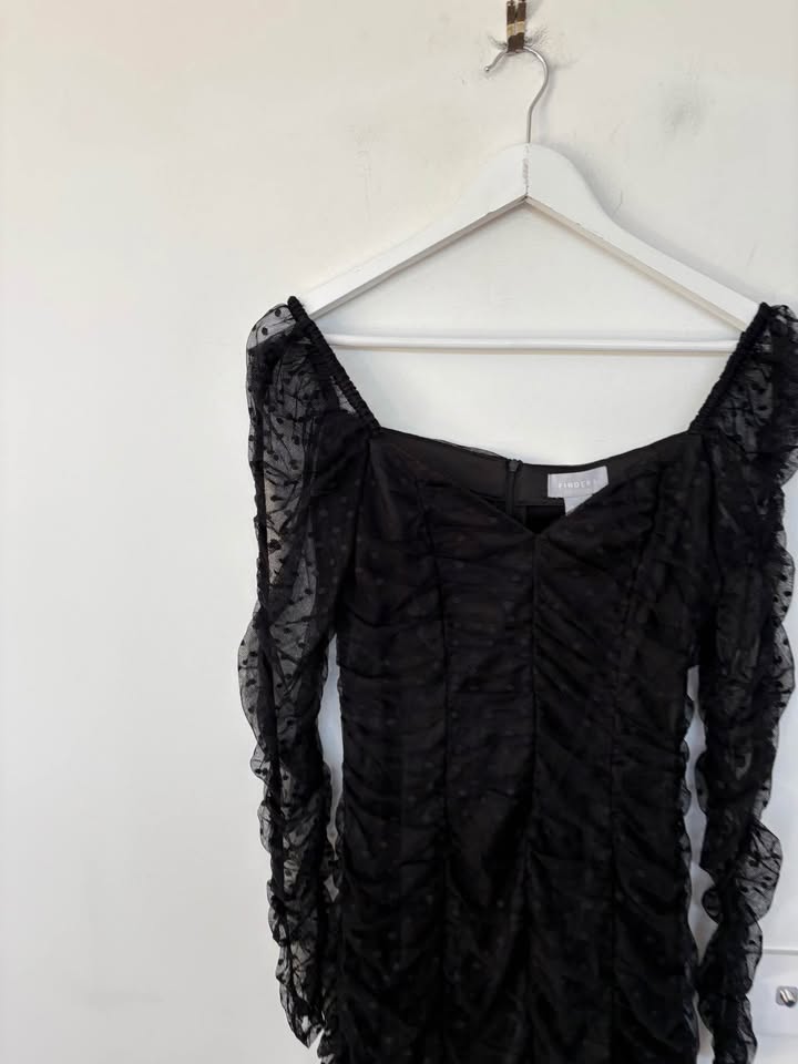 Finders Lace Mini Dress - size small