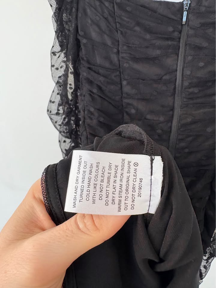 Finders Lace Mini Dress - size small