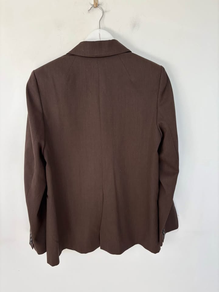 A-Emery Brown Suit Set - size 8 skirt and size 10 jacket