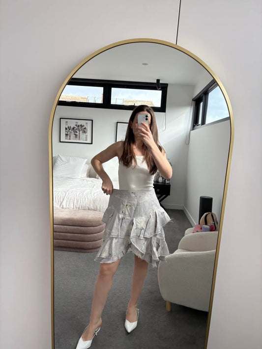 Aje Mini Skirt - size 12