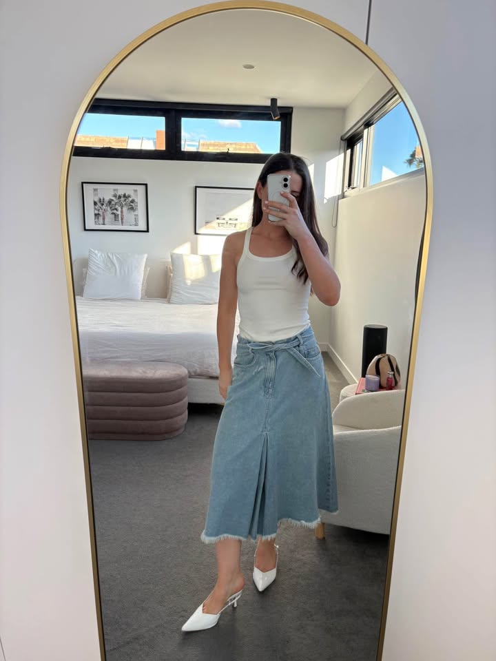 ZIMMERMANN Denim Skirt - size 1