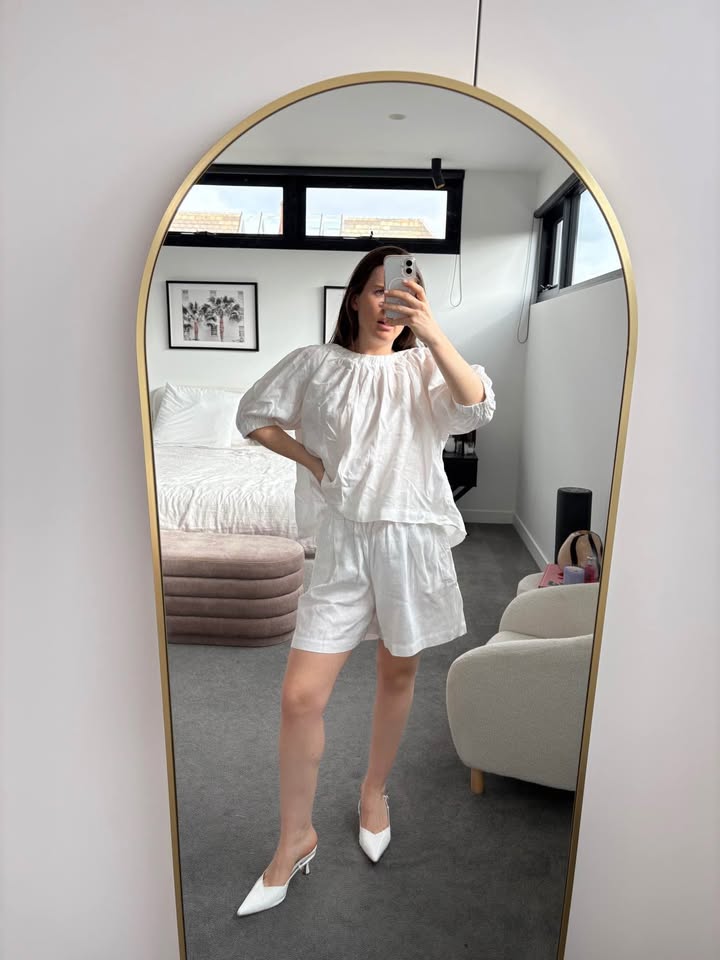 Saba Linen Set - size small