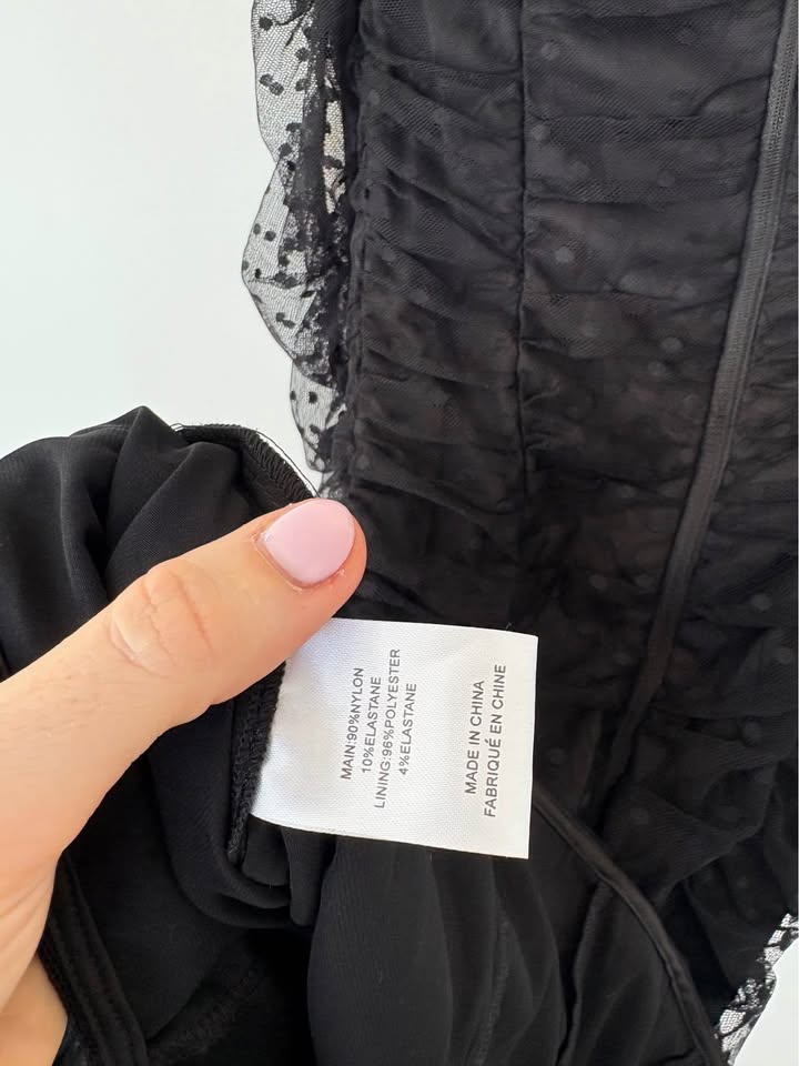 Finders Lace Mini Dress - size small