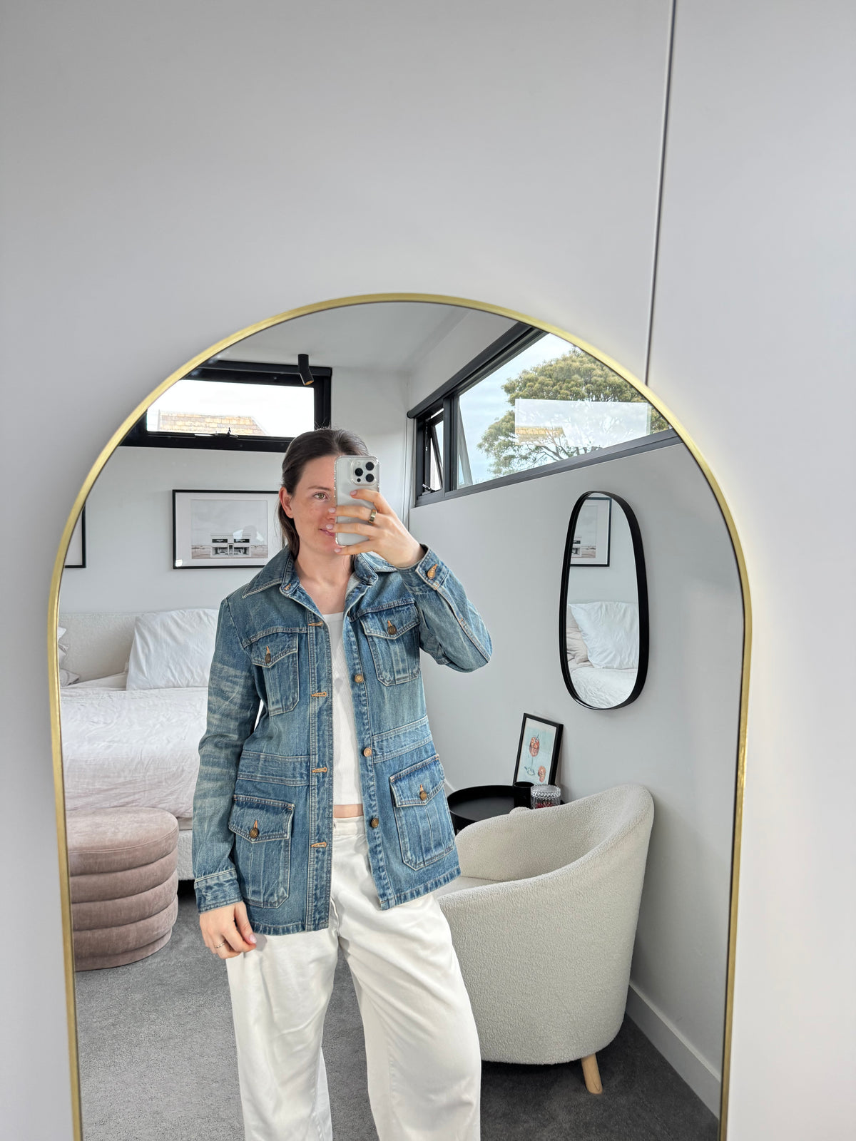 Saint Laurent Denim Jacket - Size XL