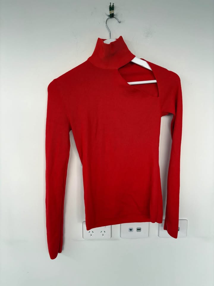 Dion Lee Merino Wool Long Sleeve - size small