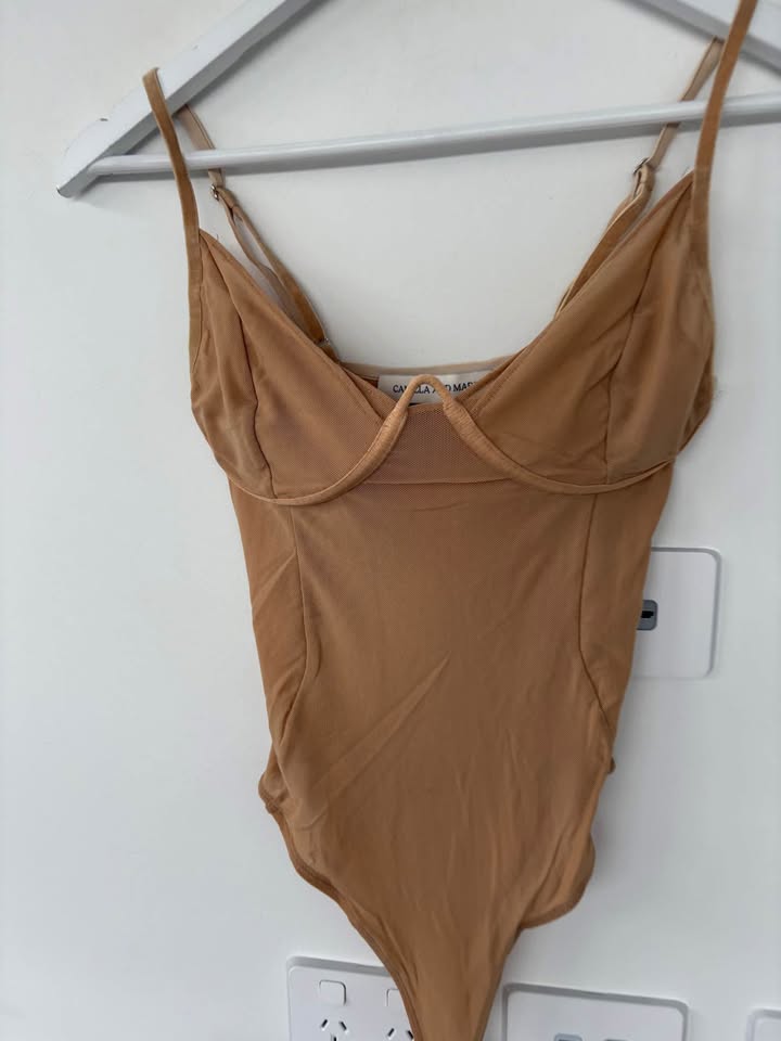 Camilla and Marc Mesh Bodysuit - size 8