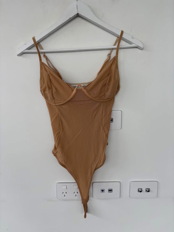 Camilla and Marc Mesh Bodysuit - size 8