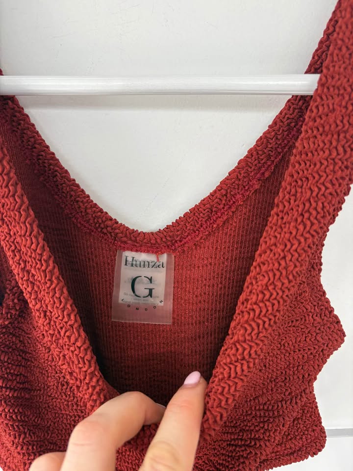 HUNZA G Mini Dress - one size