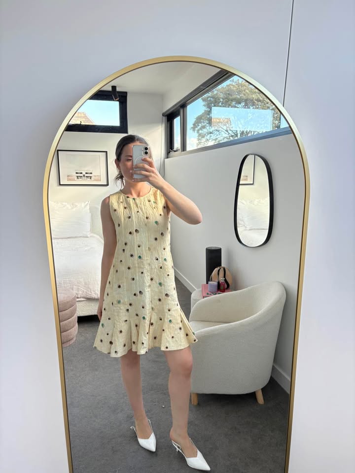 Scanlan Theodore Mini Dress - size 8