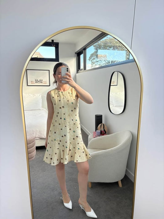 Scanlan Theodore Mini Dress - size 8