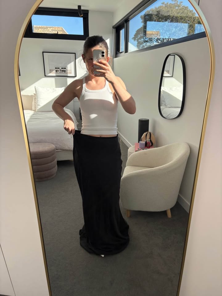 Effie Kats Maxi Skirt - size large