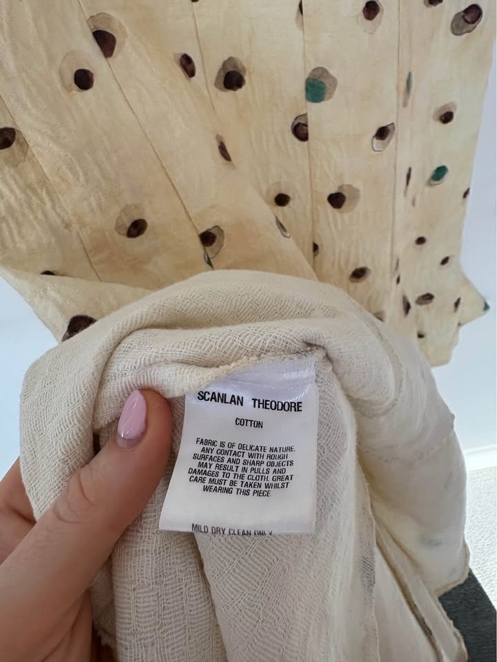 Scanlan Theodore Mini Dress - size 8