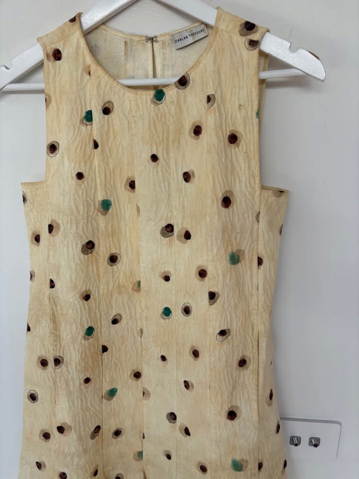 Scanlan Theodore Mini Dress - size 8