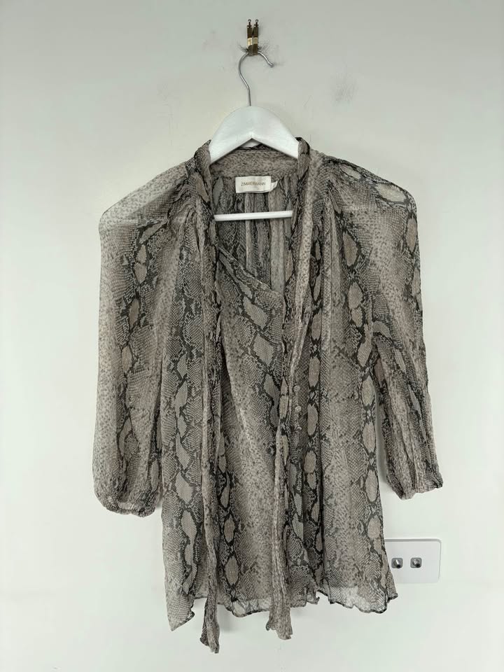 ZIMMERMANN Snakeskin Set - size 0P/1
