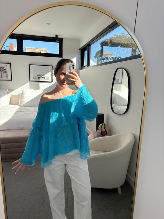 Scanlan Theodore Blouse - size sm