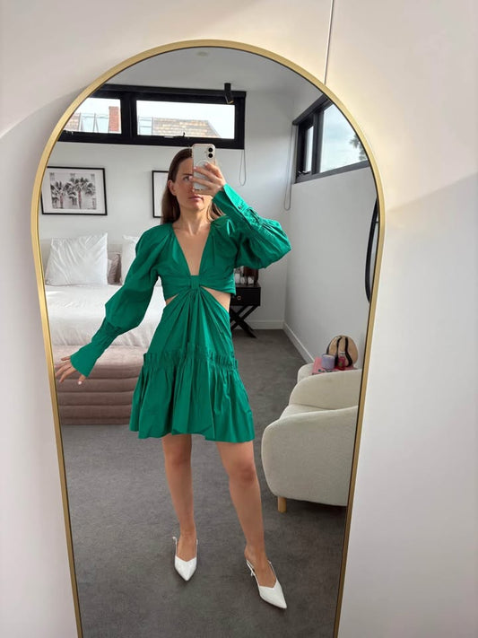 ALC Green Mini Dress - size 4
