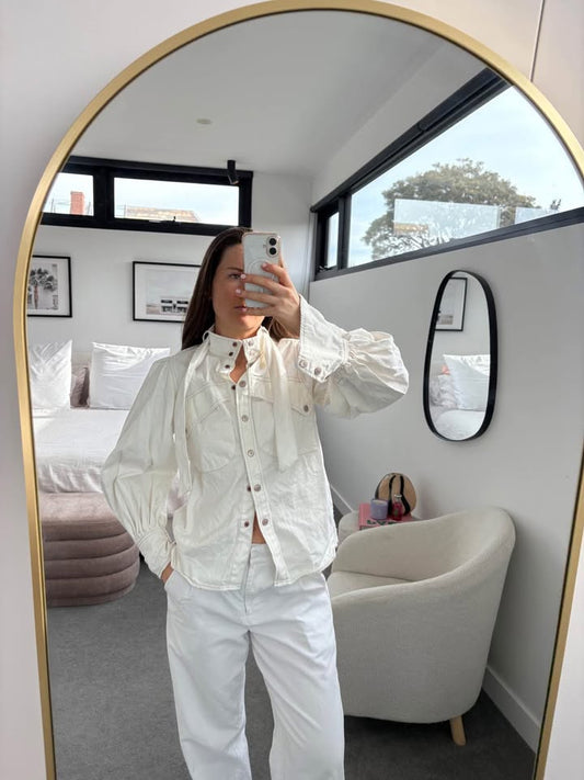 ZIMMERMANN Denim Shirt - size 0