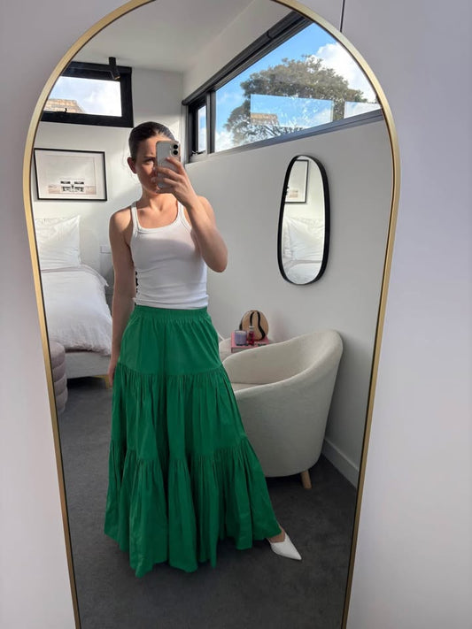 Blaze Noir Maxi Skirt - size xs
