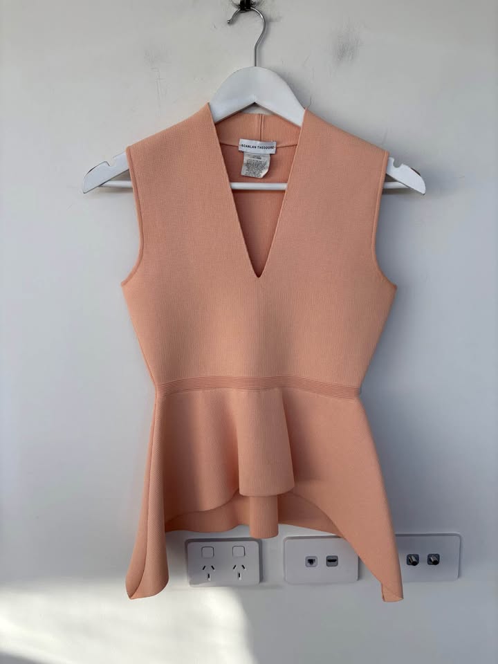 Scanlan Theodore Crepe Knit Set - size small