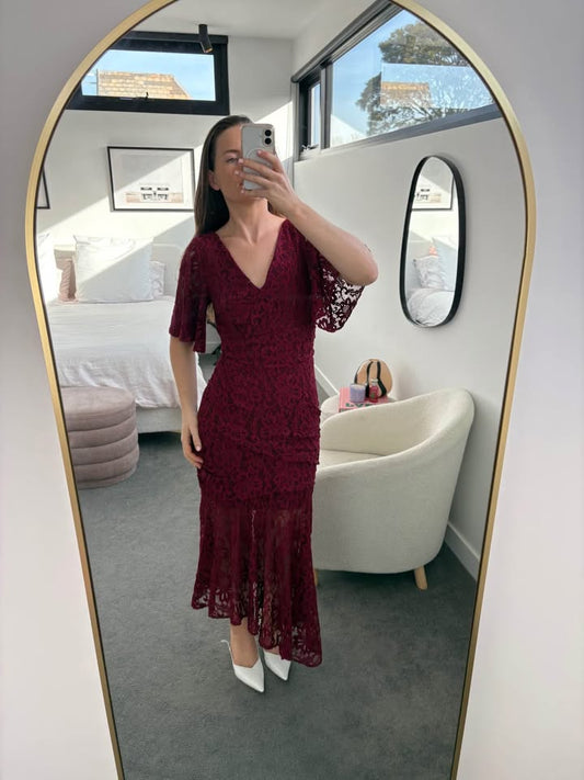 PASDUCHAS Lace Dress - size 8