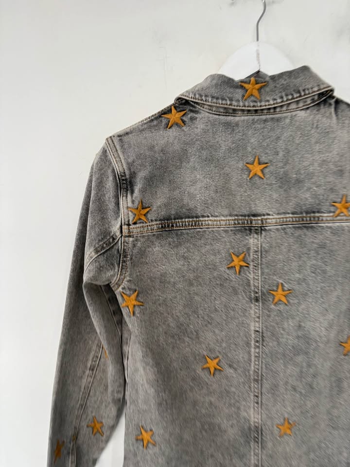 One tea Spoon Denim Romper - size xs