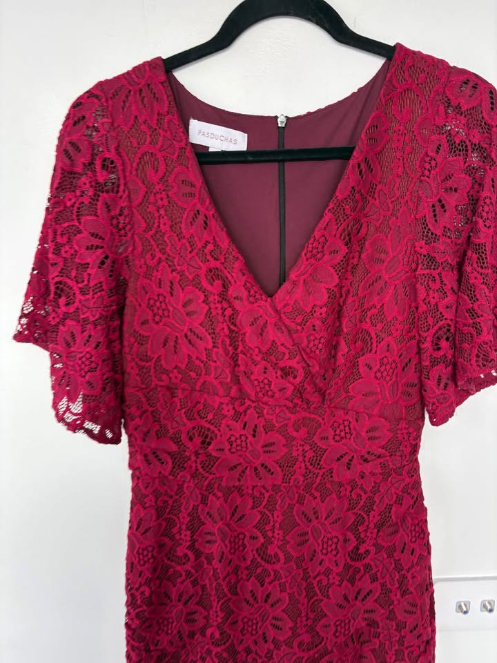 PASDUCHAS Lace Dress - size 8