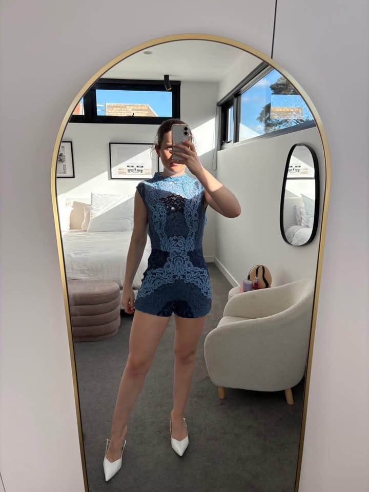 Sandro Lace Romper - size 1