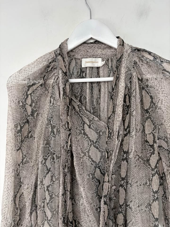 ZIMMERMANN Snakeskin Set - size 0P/1