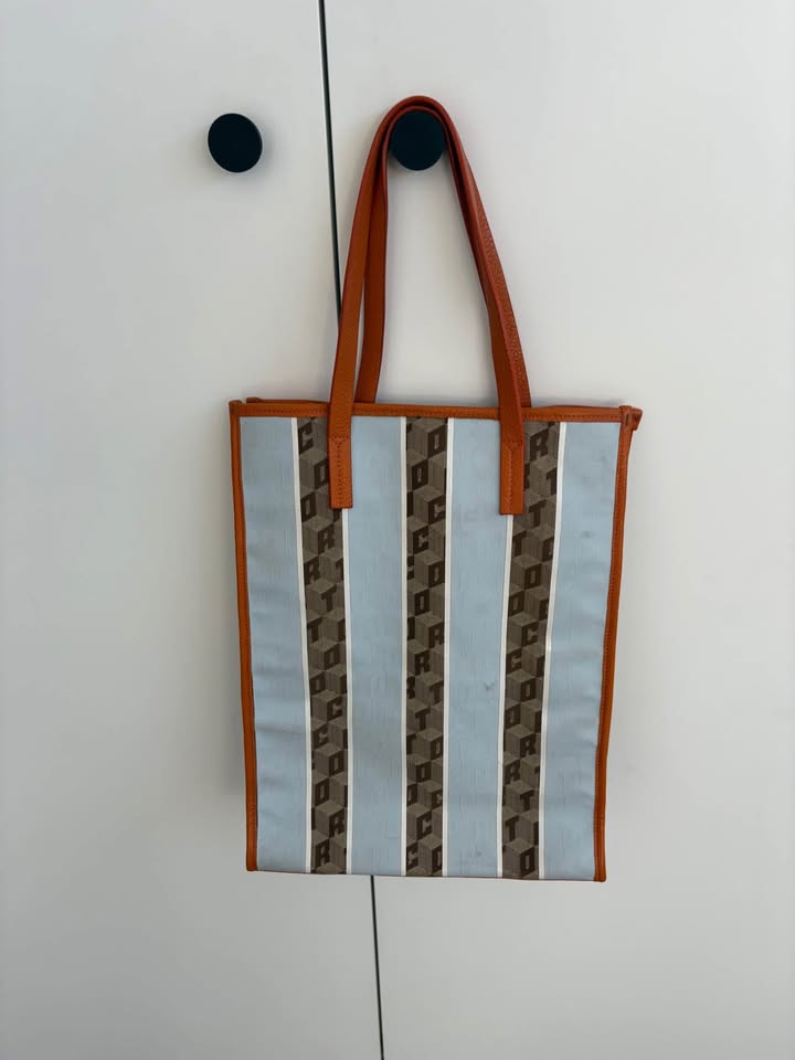 Corto X Lucy Folk Leather Tote